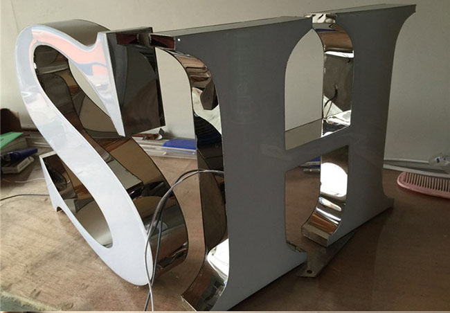 不銹鋼樹脂發光字