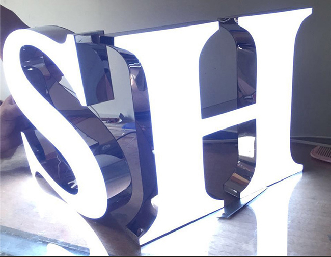 不銹鋼樹脂發光字