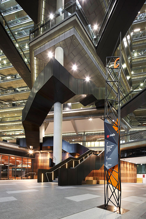 辦公大樓標識導視系統設計