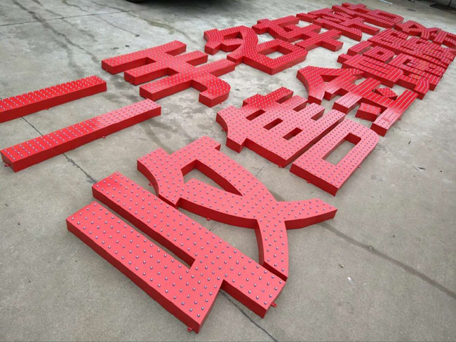 樓頂大字制作廠家