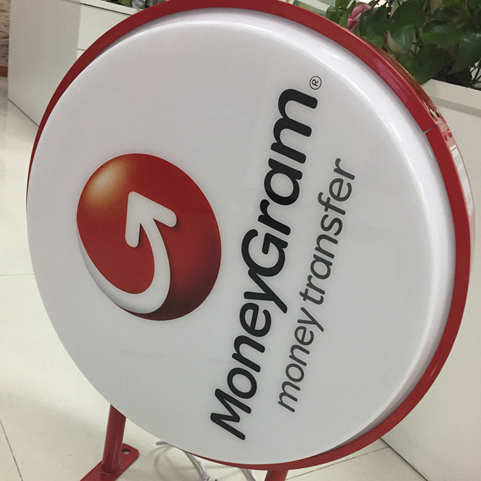 貼膜亞克力側招燈箱