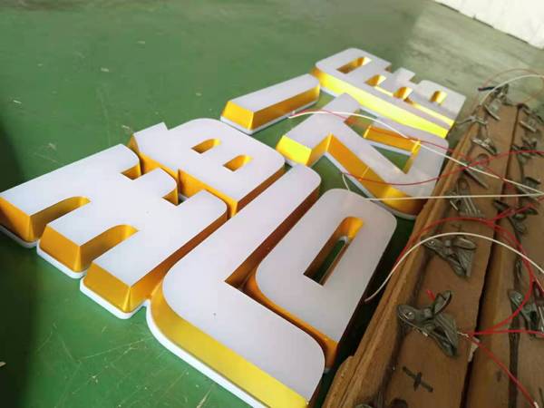 迷你發光字的簡介  迷你發光字制作案例