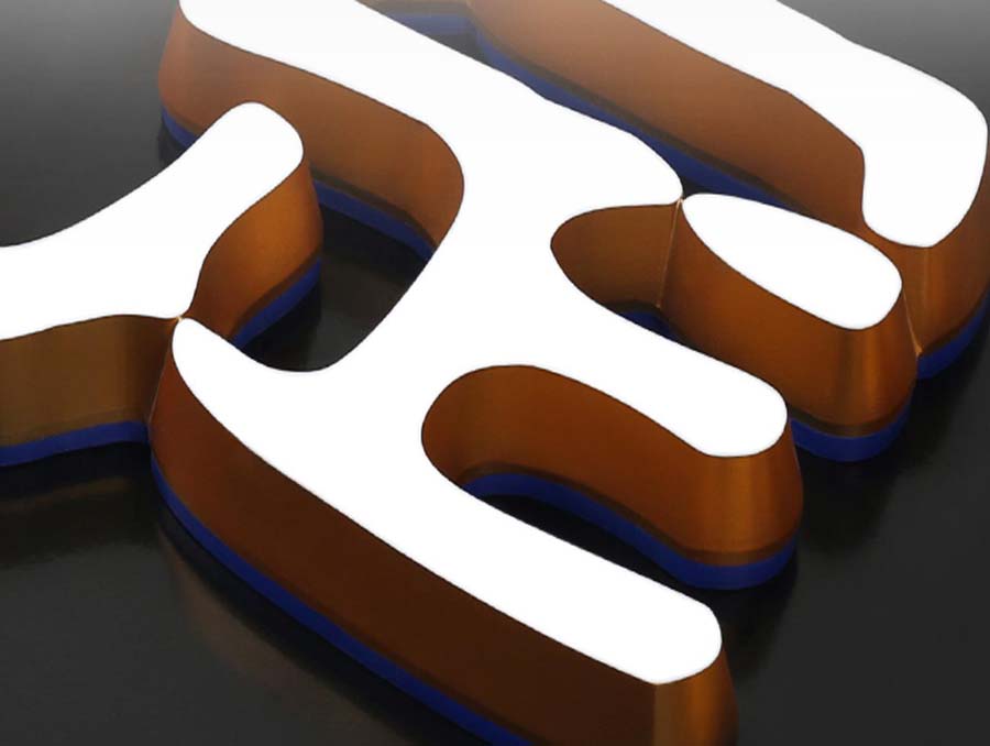 迷你發光字制作，迷你發光字廠家